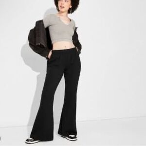 NEW- Wild Fable Black Flare Sweatpants